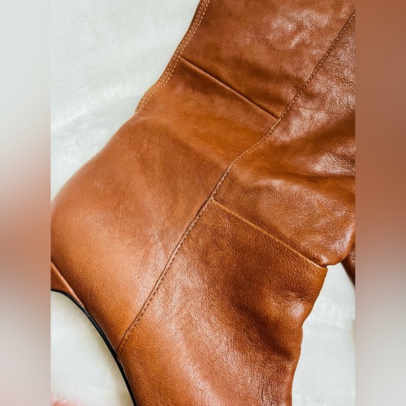 Vagabond Tall Leather Boots Pointed Toe High Heel Brown Size 11 / 41 - Picture 12 of 16